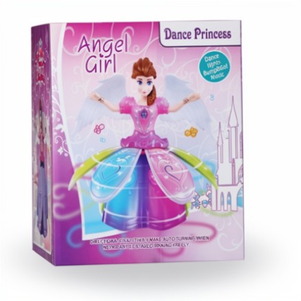 Angel Girl Dancing Doll with Music & Flashing Lights