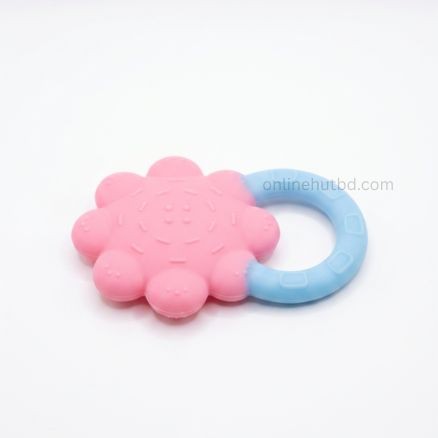 Baby Teether Flower Shape Silicone Teething Ring