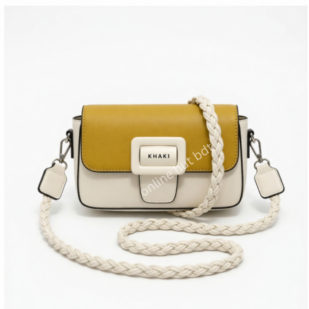 KHAKI Premium Ladies Shoulder & Crossbody Bag