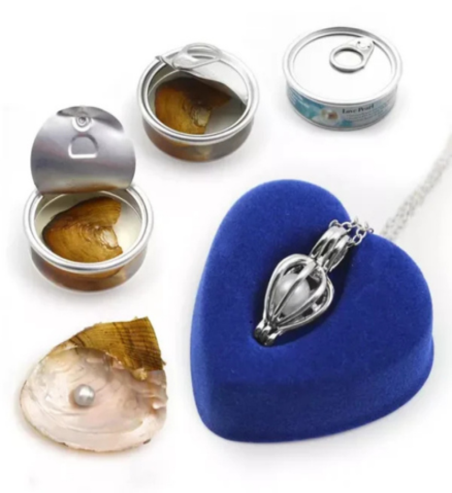 Love Pearl Necklace Gift Box – Freshwater Love Wish Pearl - Image 2