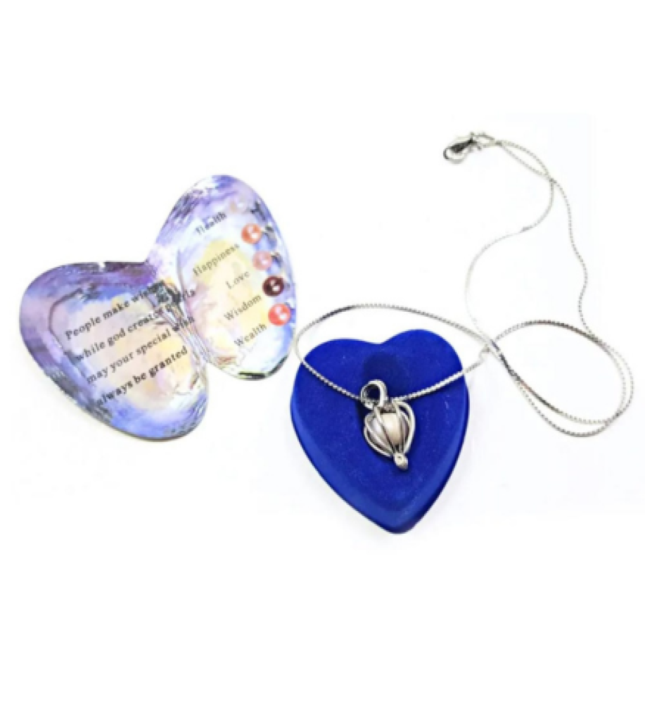 Love Pearl Necklace Gift Box – Freshwater Love Wish Pearl - Image 3