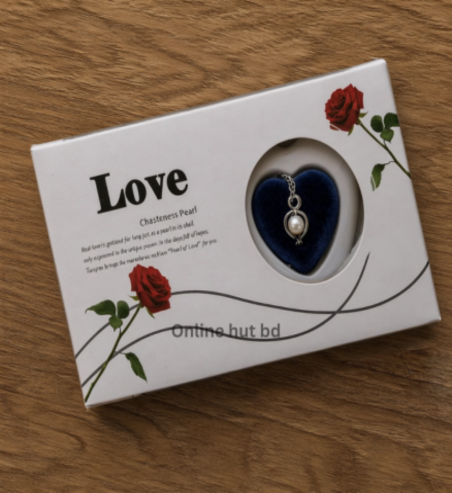 Love Pearl Necklace Gift Box – Freshwater Love Wish Pearl - Image 4