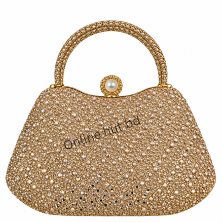 Luxury Pearl Clutch Bag