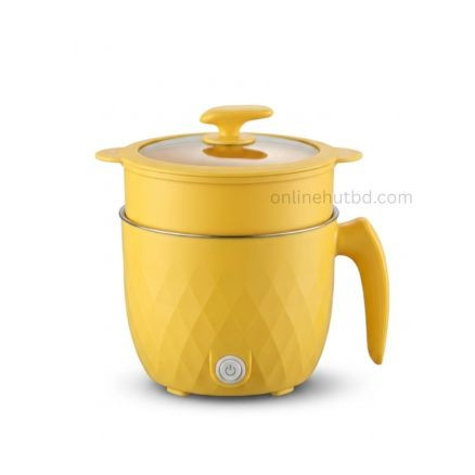 Portable Hot Pot with Lid (Multifunctional Electric Cooking Pot 2L)