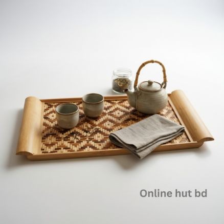 Premium Bamboo Tray – Natural, Waterproof & Durable Daily