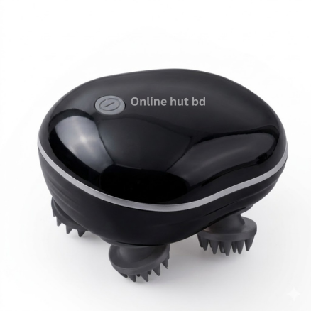 Smart Scalp Massager with Red Light – Portable Waterproof Electric Head Massager for Hair Growth & Relaxation